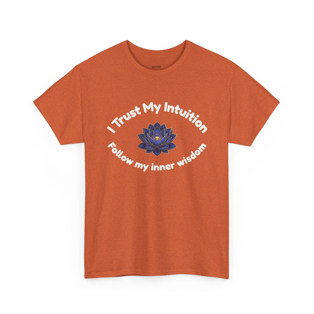 Intuition Lotus Tee — “I Trust My Intuition, Follow My Inner Wisdom” Spiritual T‑Shirt