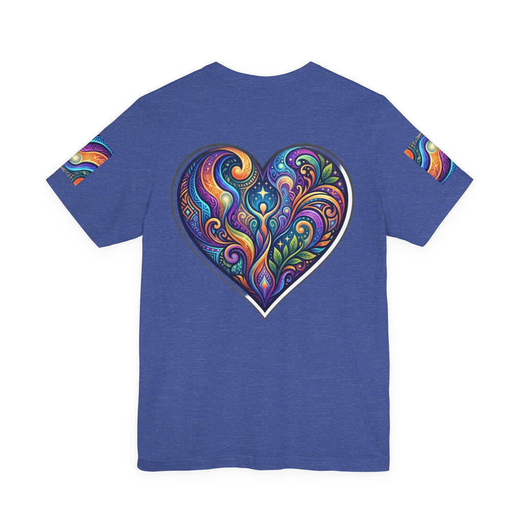 Life Blooms Within Heart Tee
