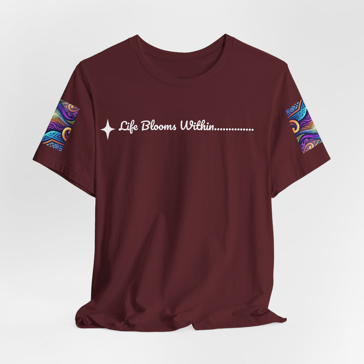 Life Blooms Within Heart Tee