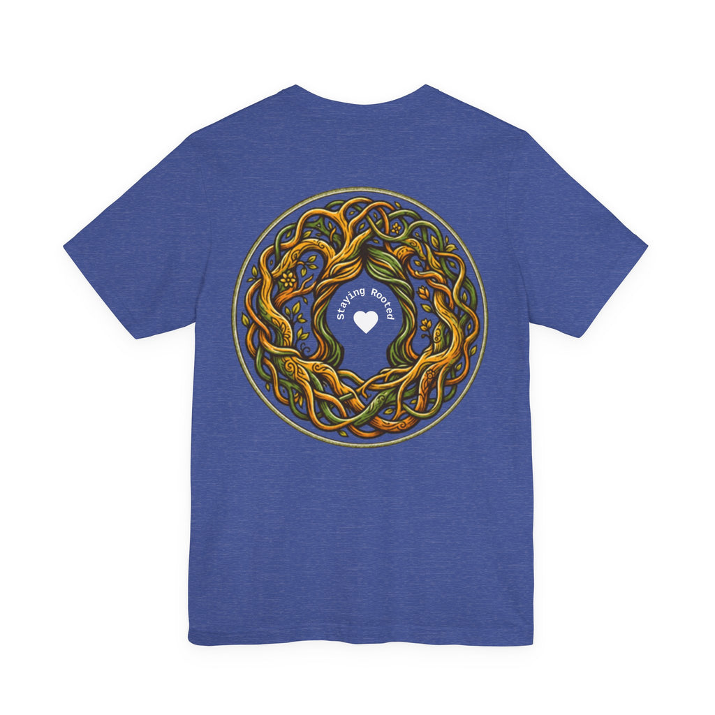 Unisex T-Shirt — Grounded Celtic Tree of Life Graphic Tee -Stay Rooted
