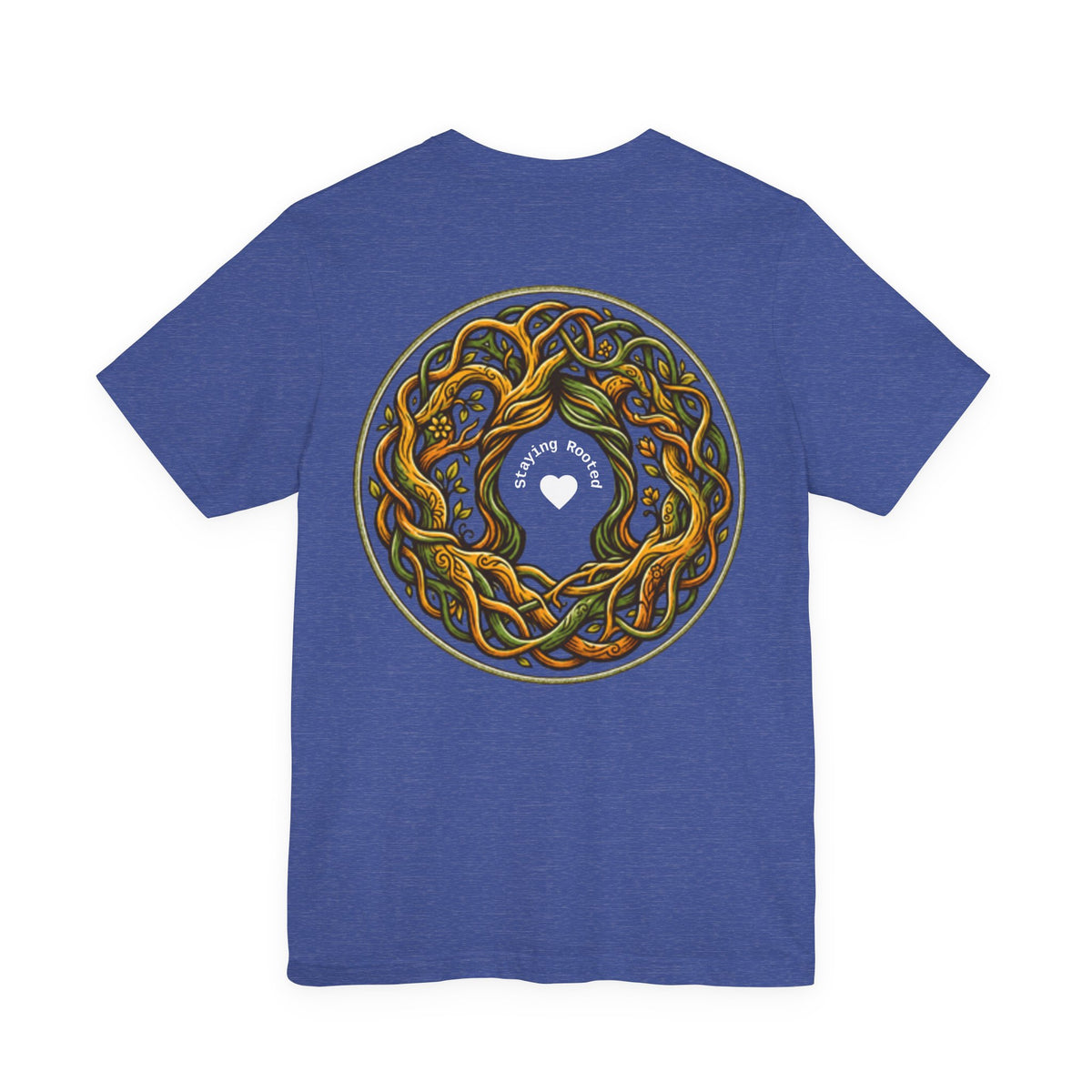 Unisex T-Shirt — Grounded Celtic Tree of Life Graphic Tee -Stay Rooted