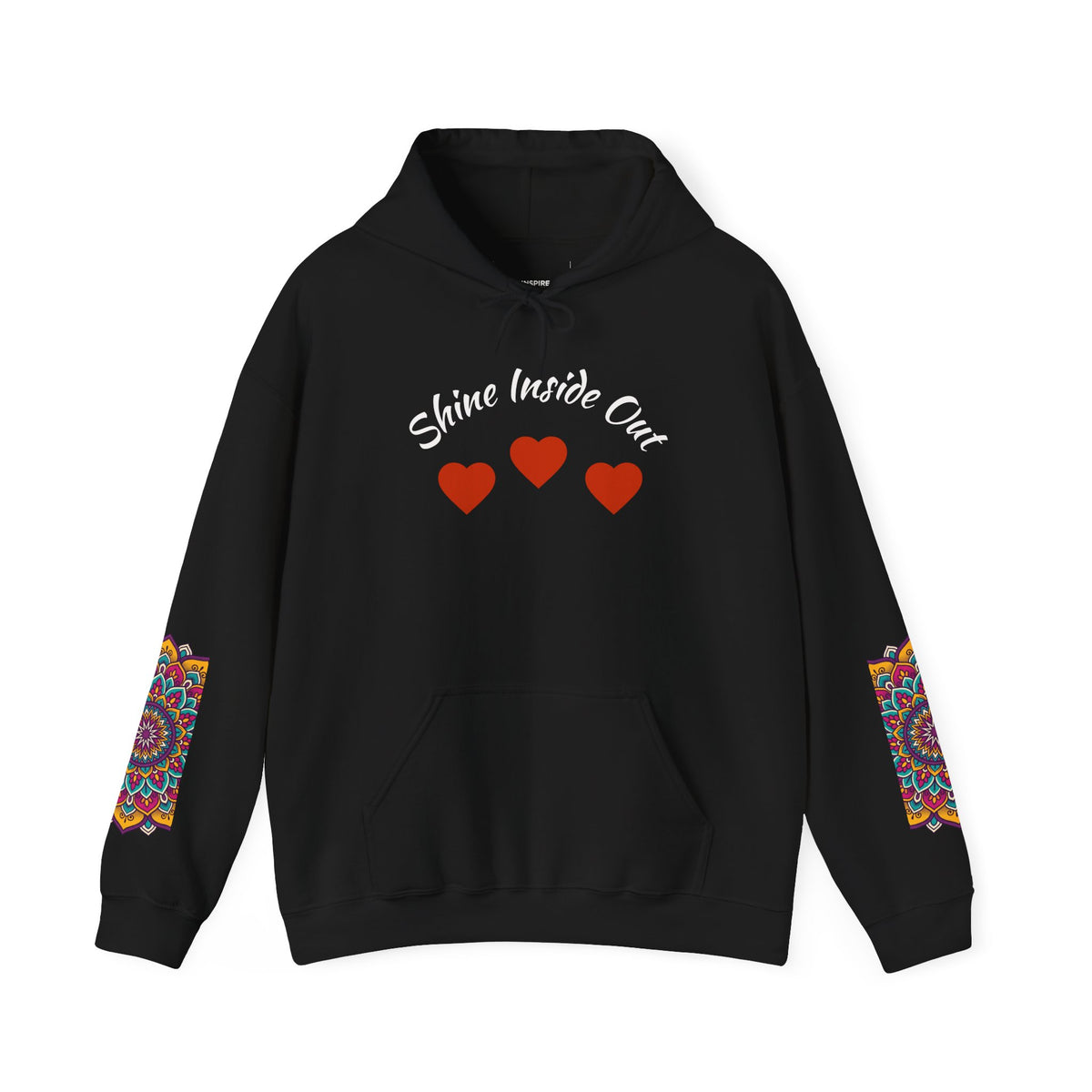 Shine Inside Out Mandala Hoodie