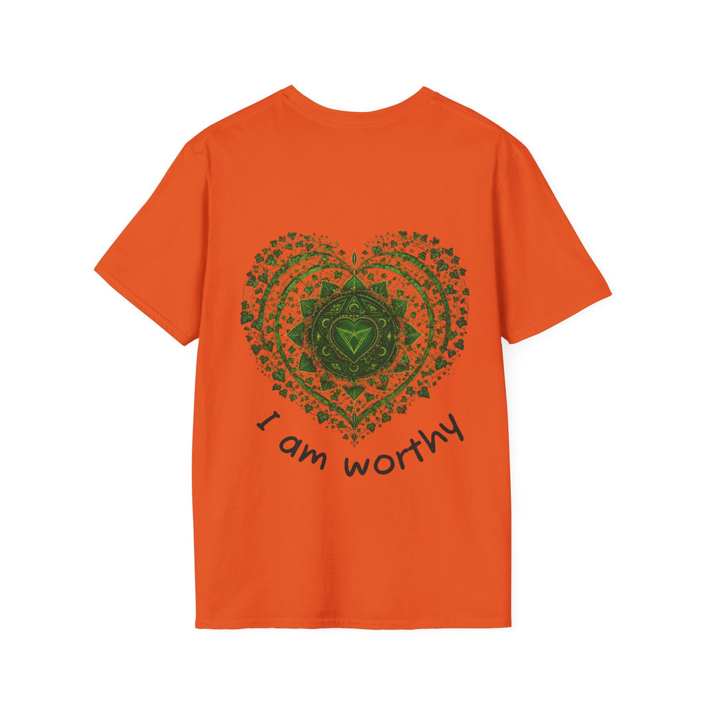 Love Unconditionally T-Shirt — Green Clover Heart Inspirational Tee