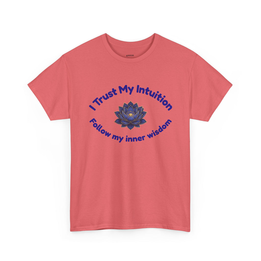 Intuition Lotus Tee — “I Trust My Intuition, Follow My Inner Wisdom” Spiritual T‑Shirt