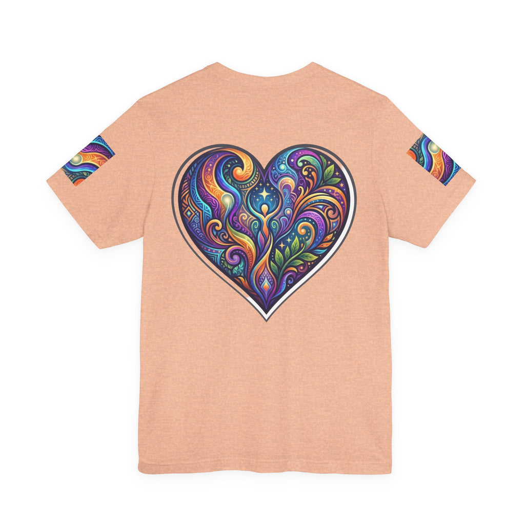 Life Blooms Within Heart Tee
