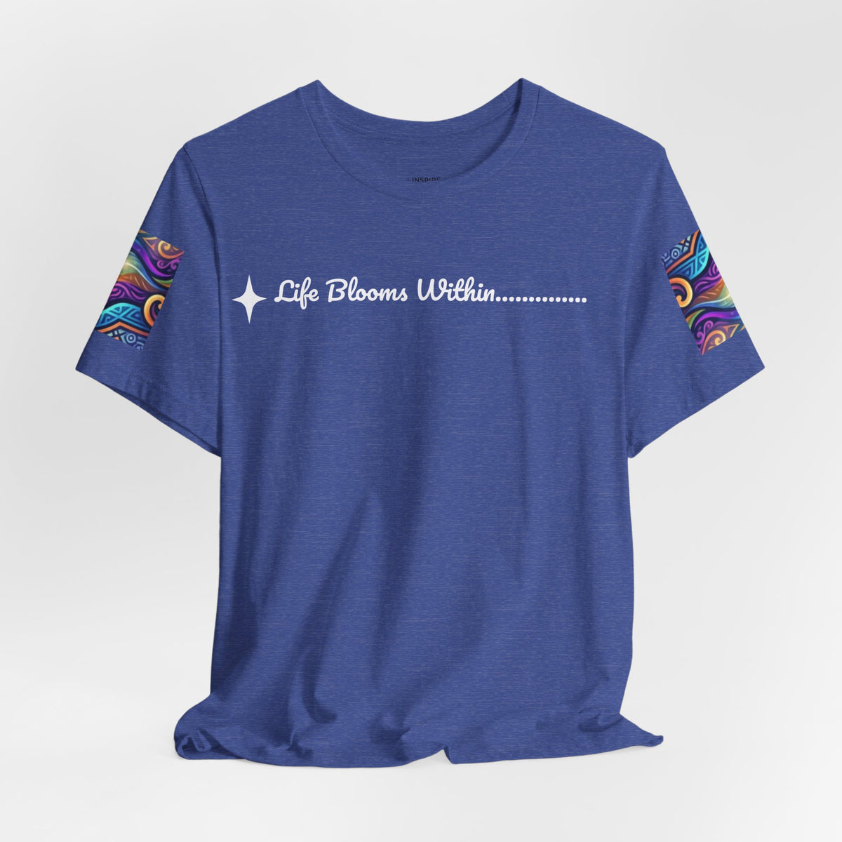 Life Blooms Within Heart Tee