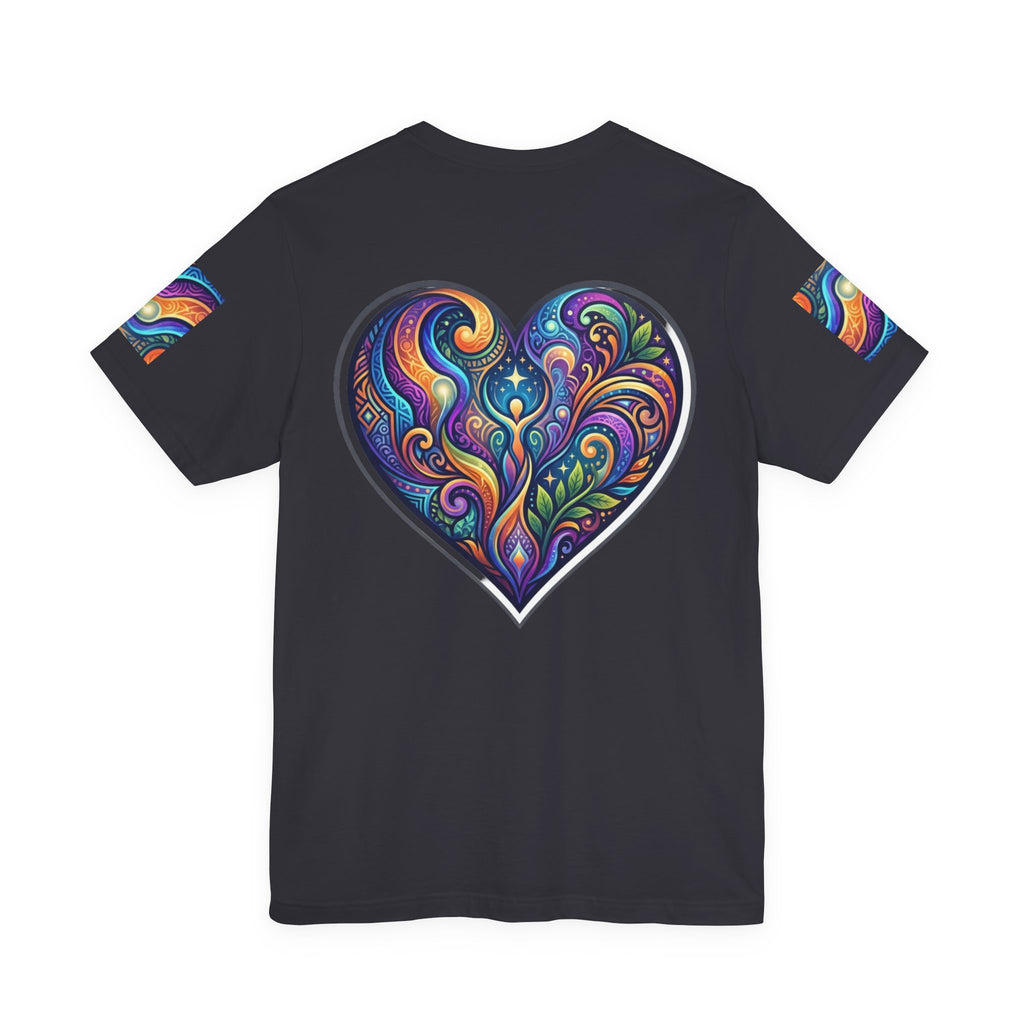 Life Blooms Within Heart Tee