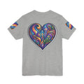 Life Blooms Within Heart Tee