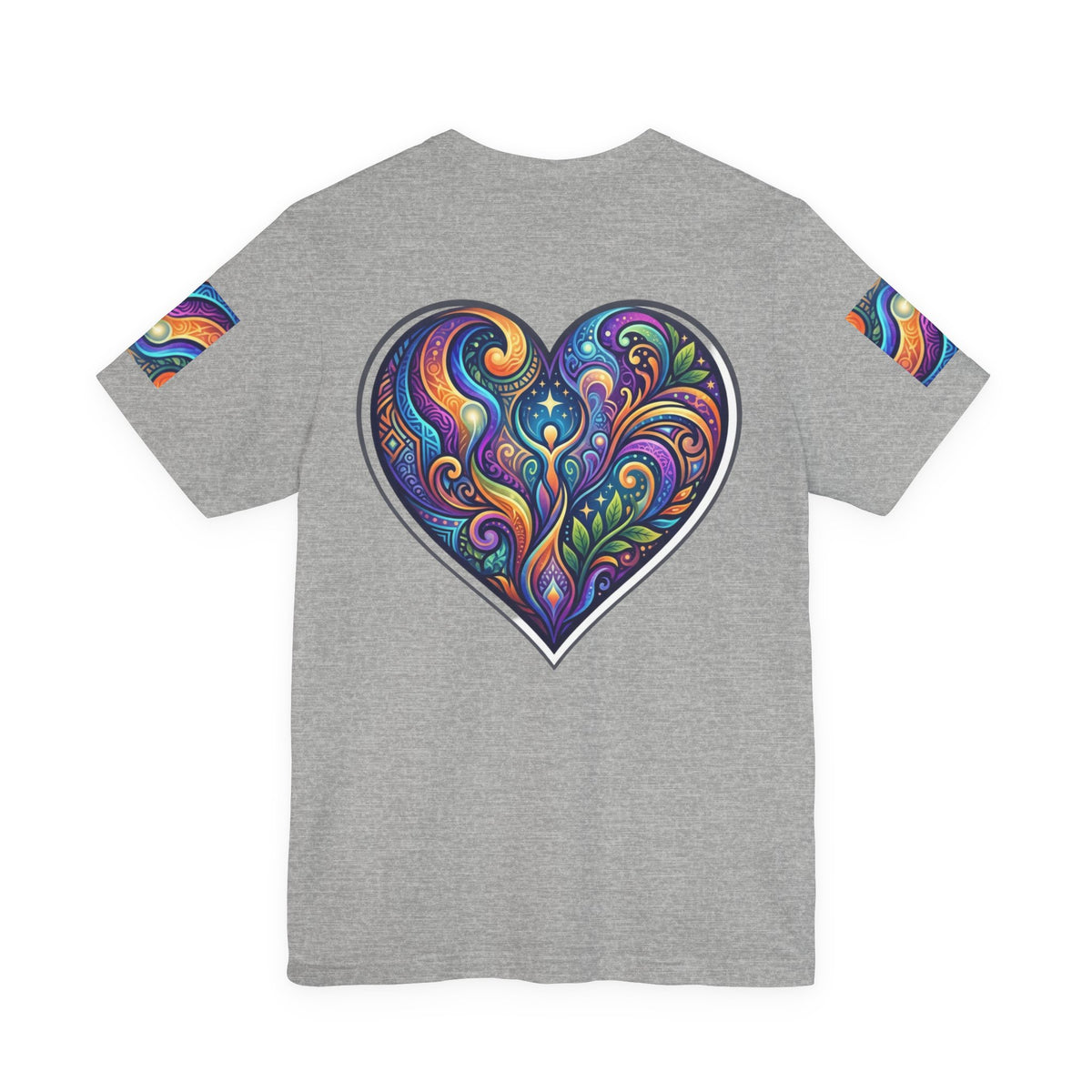Life Blooms Within Heart Tee