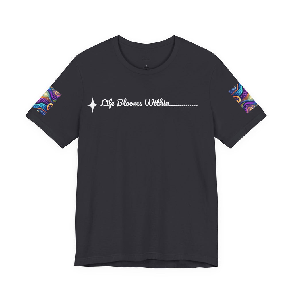 Life Blooms Within Heart Tee