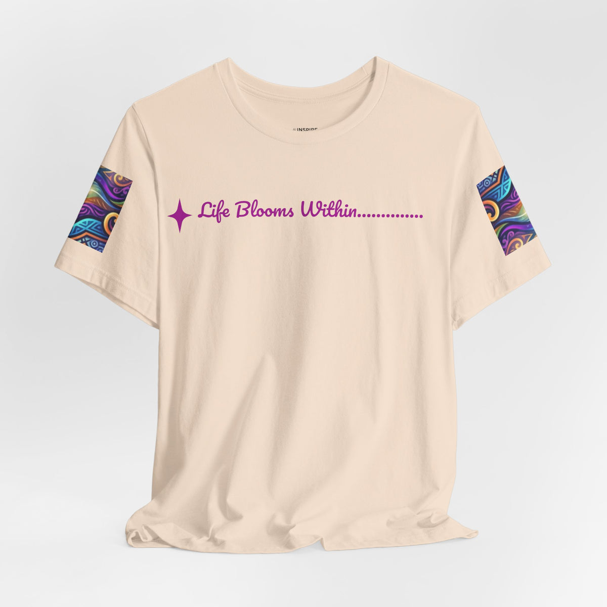 Life Blooms Within Heart Tee